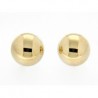 Pendientes bola oro amarillo 18K [27-3566-8-P]