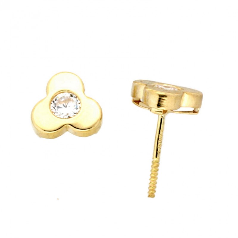 Pendientes oro amarillo 18K [27-4421-3-P]