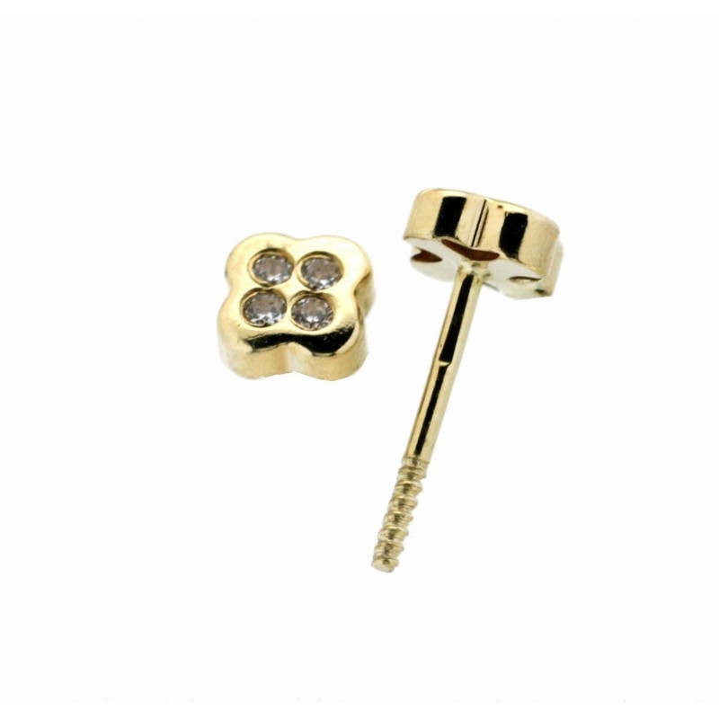 Pendientes oro amarillo 18K [27-6324-P]