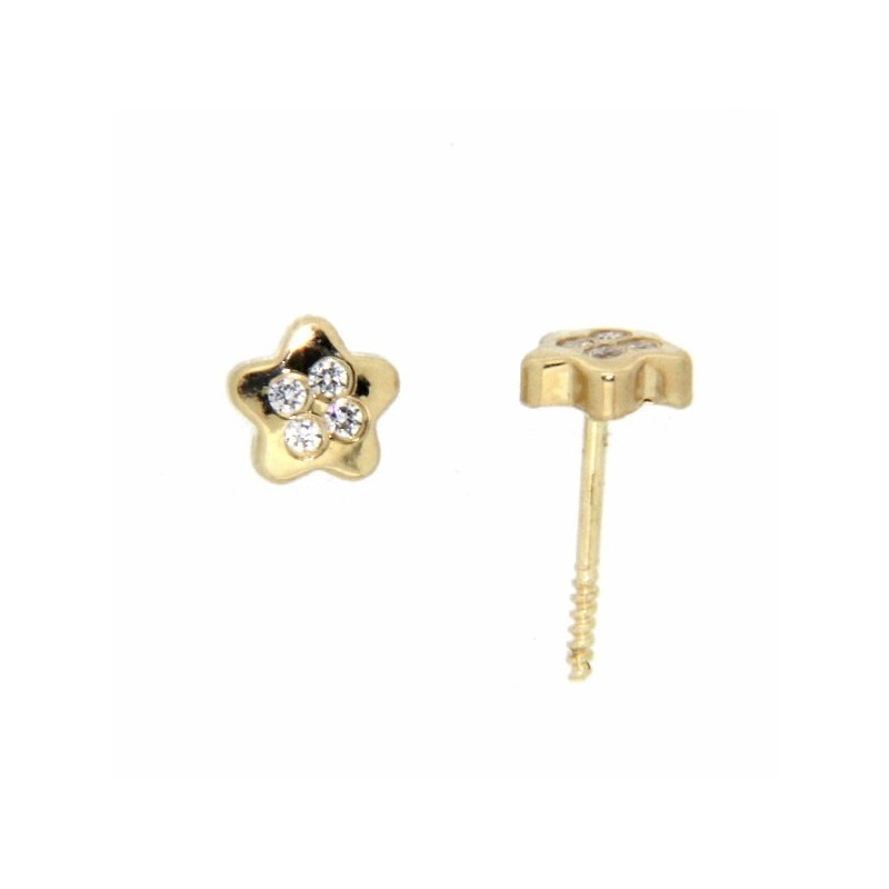 Pendientes oro amarillo 18K [27-6326-P]