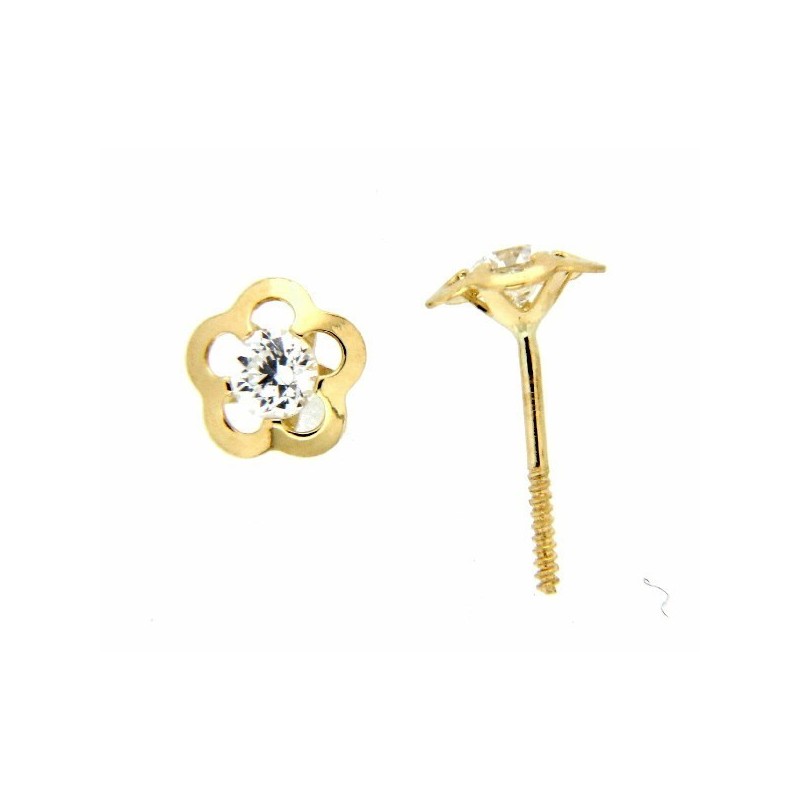 Pendientes oro amarillo 18K [27-6418-25-P]