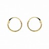 Pendientes aro oro 18k [27-6645-10-p]