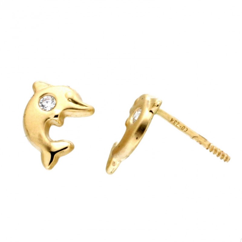 Pendientes oro amarillo 18K [27-6724-P]