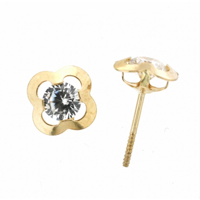 Pendientes oro amarillo 18K [27-6731-3-P]
