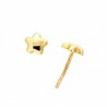 Pendientes oro amarillo 18K [27-7096-P]
