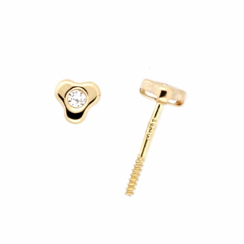 Pendientes oro amarillo 18K [27-7400-P]