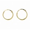 Pendientes aro oro 18k [27-7492-10-p]