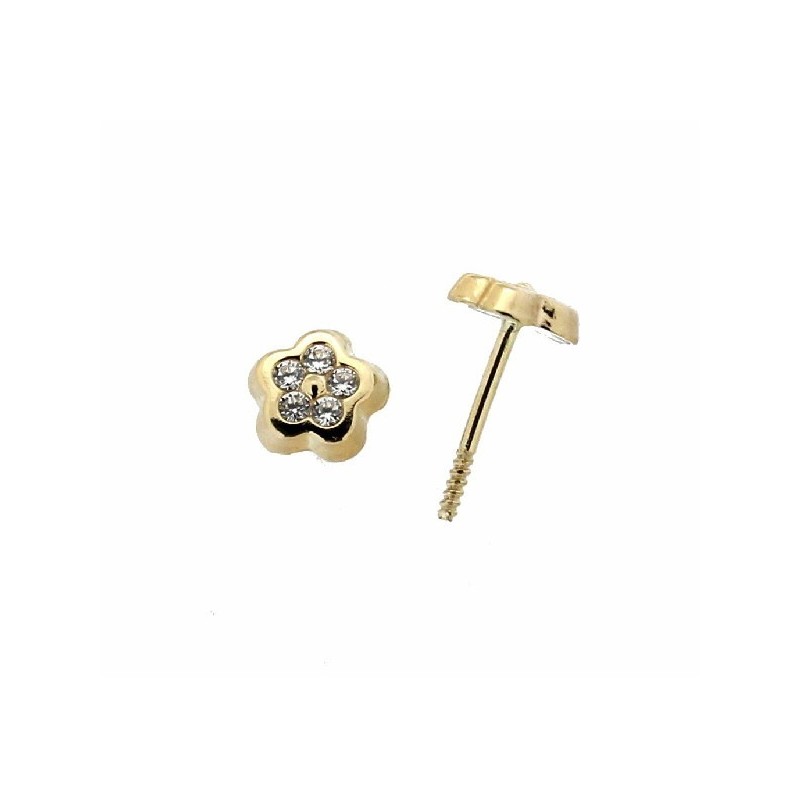 Pendientes oro amarillo 18K [27-7672-2-P]