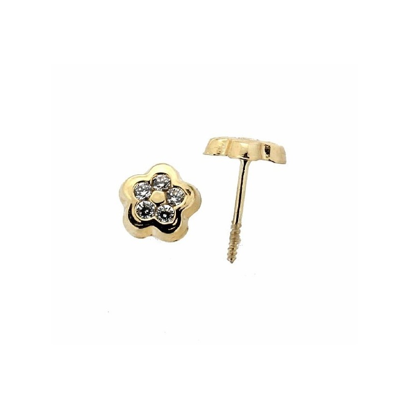 Pendientes oro amarillo 18K [27-7672-3-P]