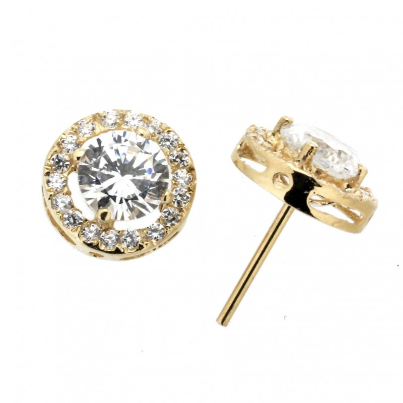 Pendientes oro amarillo 18K [27-8161-3-P]