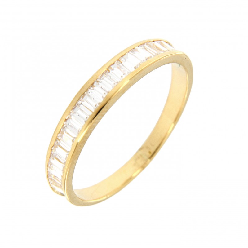 Anillo sortija oro amarillo, oro 18k [ 27-8415-s ]
