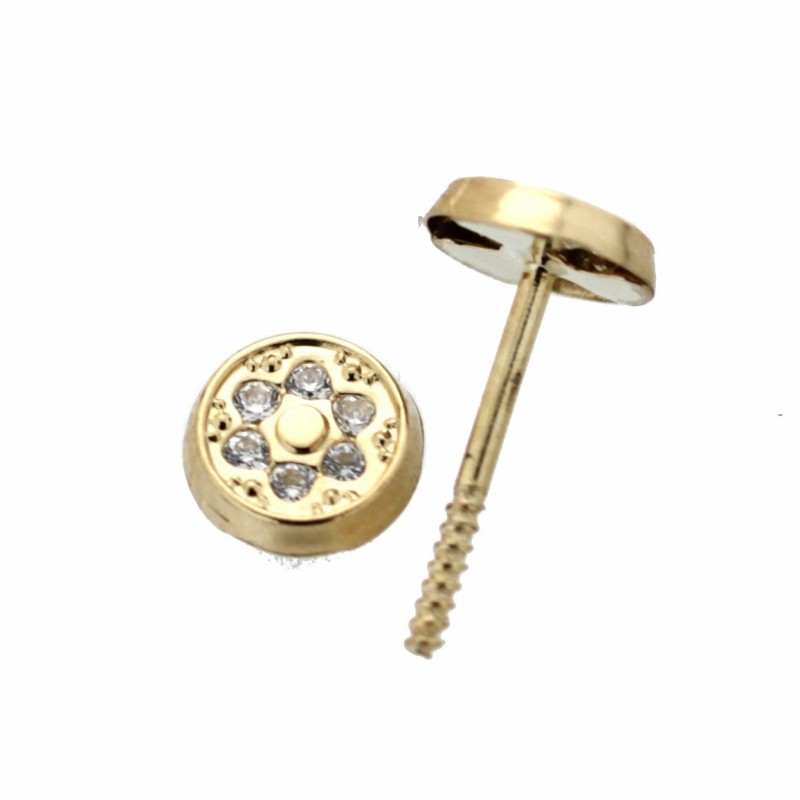 Pendientes oro amarillo 18K [27-8670-1-P]