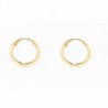 Pendientes aro oro 18k [27-8711-10-p]