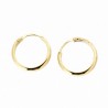 Pendientes aro oro 18k [27-8711-12-p]