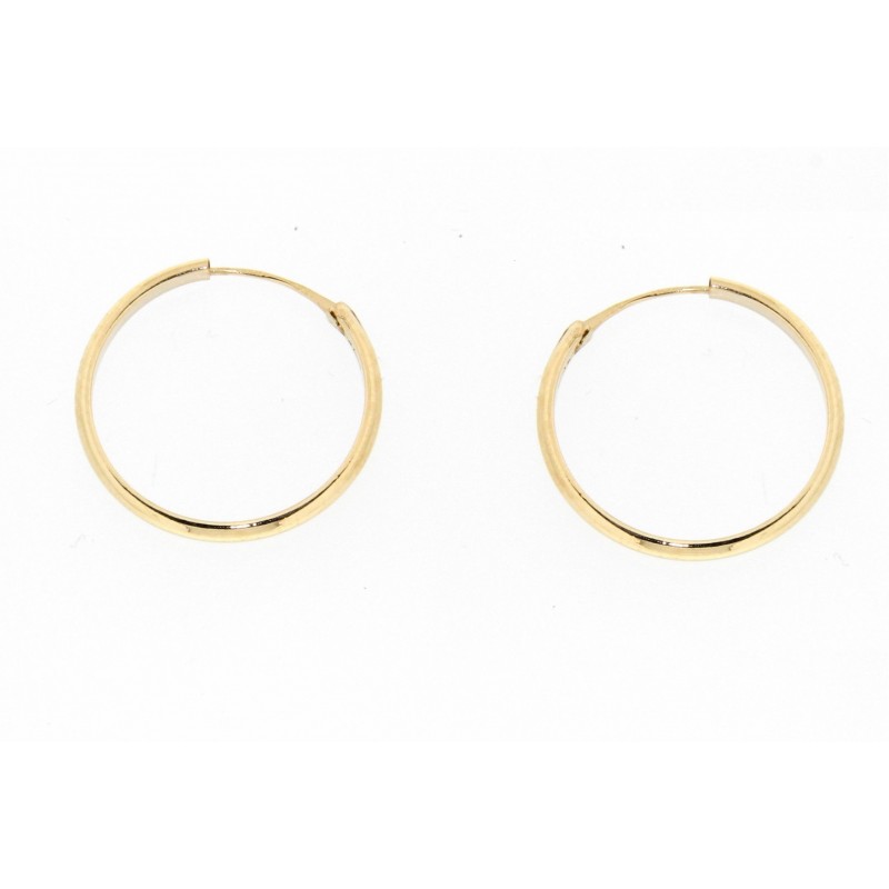 Pendientes aro oro 18k [27-8711-18-p]