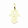 Colgante mano de fatima oro amarillo 18k [27-8733 ]
