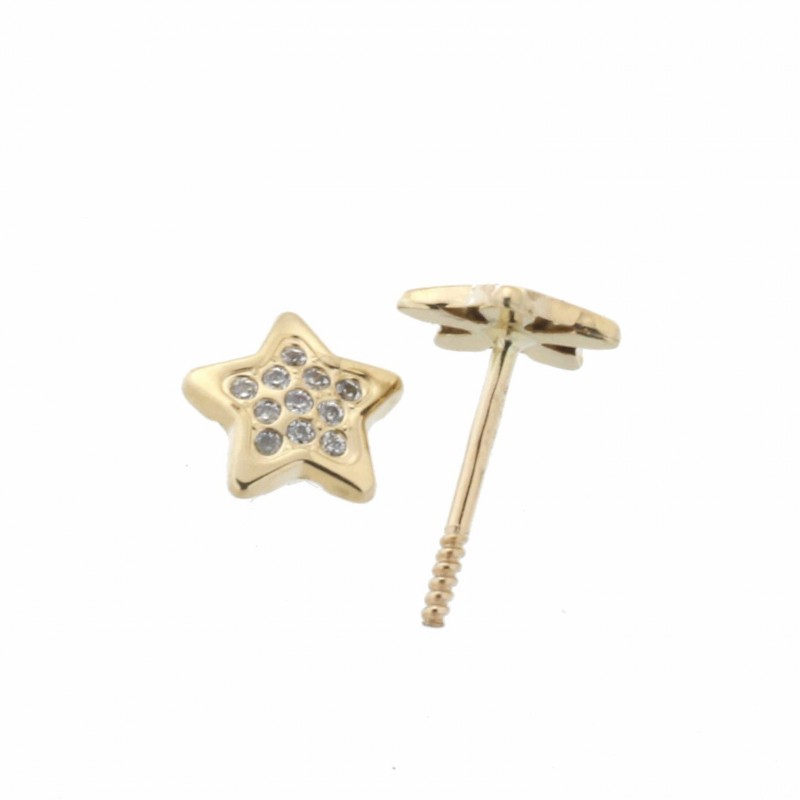 Pendientes oro amarillo 18K [27-8836-1-P]