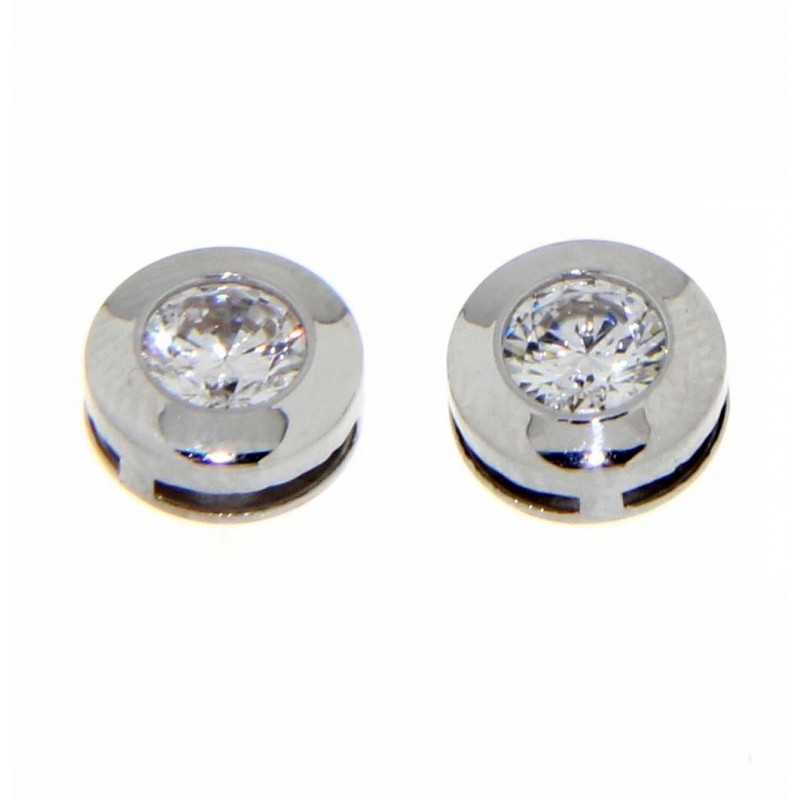 Pendientes oro blanco 18K [27-8864-5B-P]