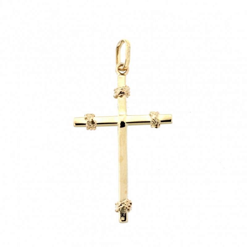 Cruz oro de 18k [27-8897]