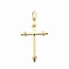 Cruz oro de 18k [27-8897]