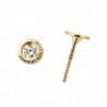 Pendientes oro amarillo 18K [27-9043-1-P]