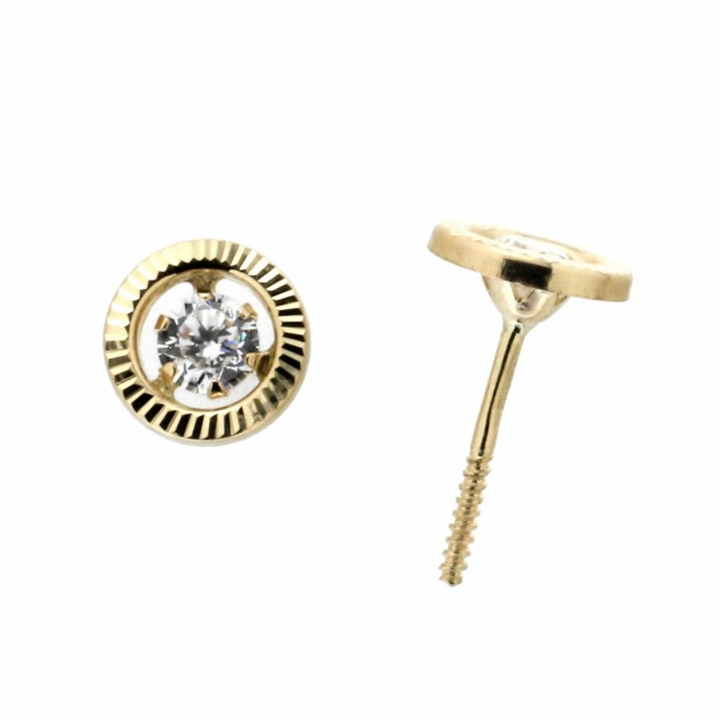 Pendientes oro amarillo 18K [27-9043-2-P]