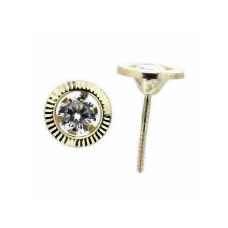 Pendientes oro amarillo 18K [27-9043-4-P]