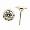 Pendientes oro amarillo 18K [27-9043-4-P]