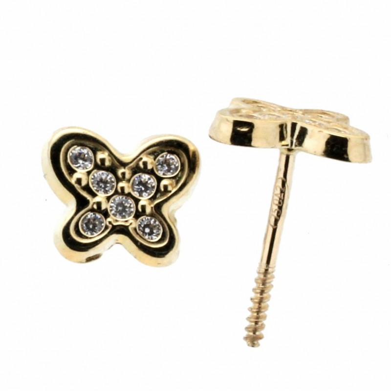 Pendientes oro amarillo 18K [27-9094-P]