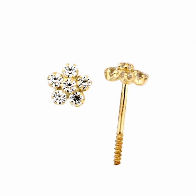 Pendientes oro amarillo 18K [27-9198-1-P]