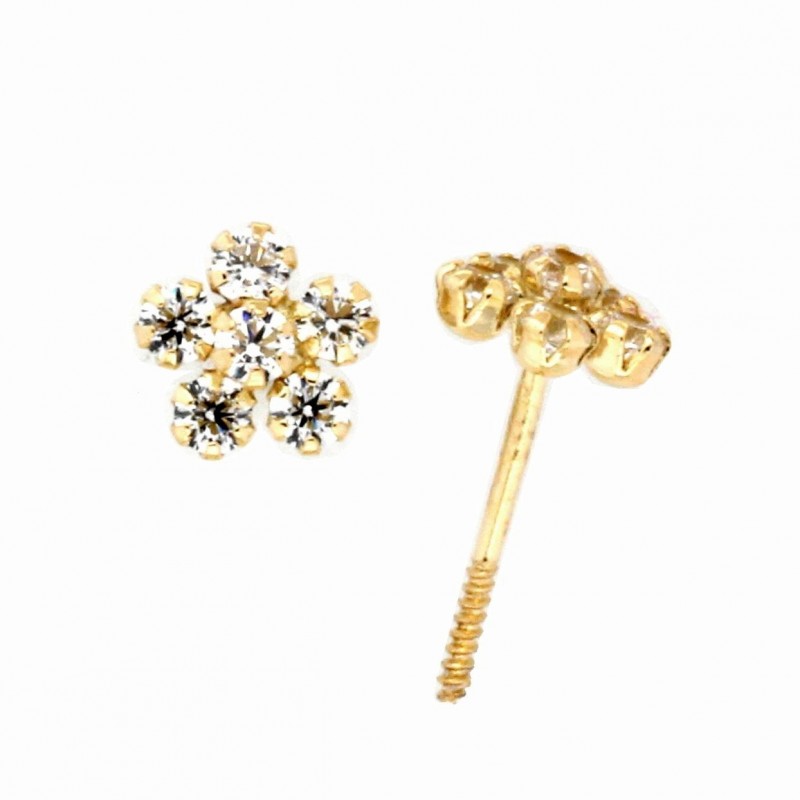 Pendientes oro amarillo 18K [27-9198-2-P]