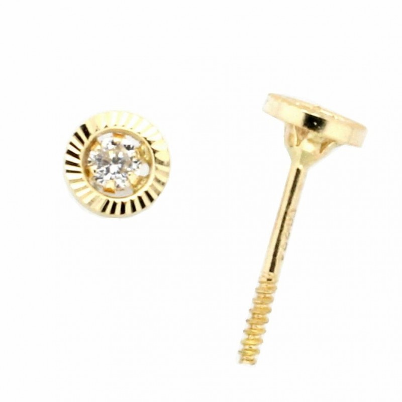 Pendientes oro amarillo 18K [27-9418-P]