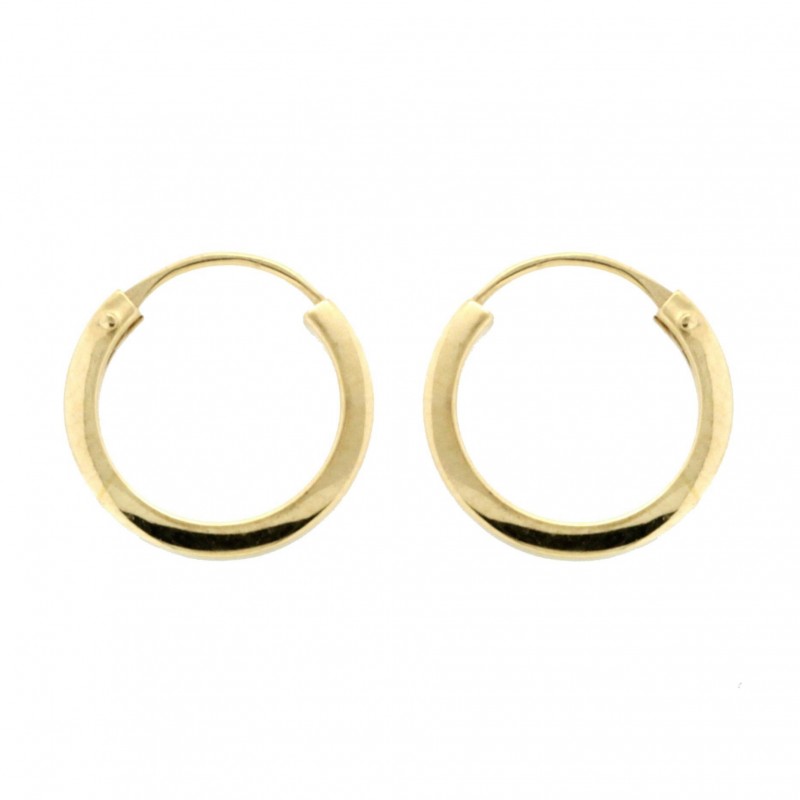 Pendientes aro oro 18k [27-9481-12-p]
