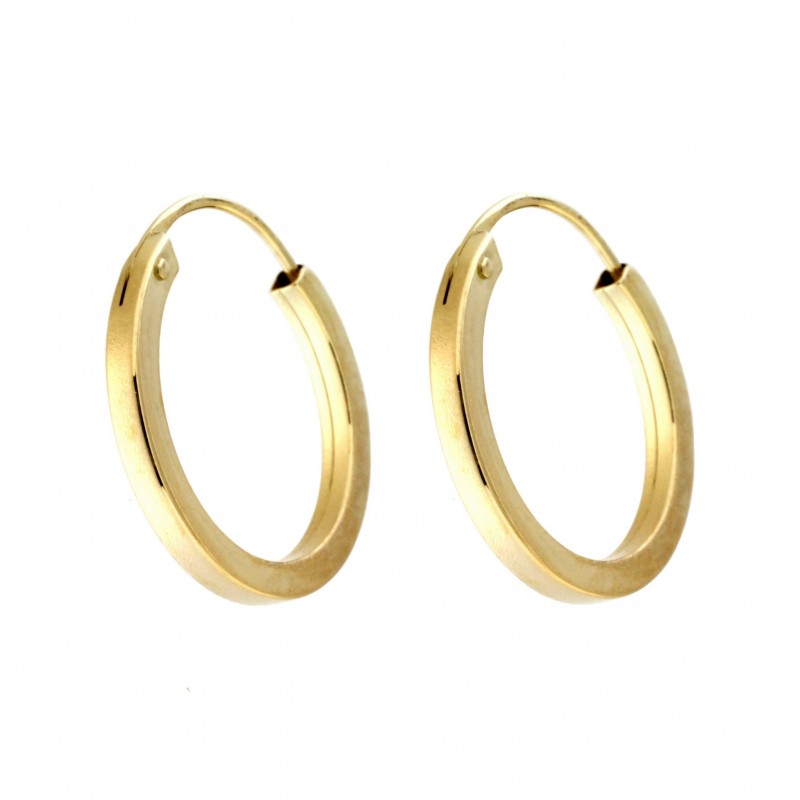 Pendientes aro oro 18k [27-9481-14-p]