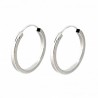 Pendientes aro oro blanco oro 18k [27-9481-16b-p]