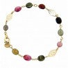 Pulsera turmalinas oro 18k [19-265-102]