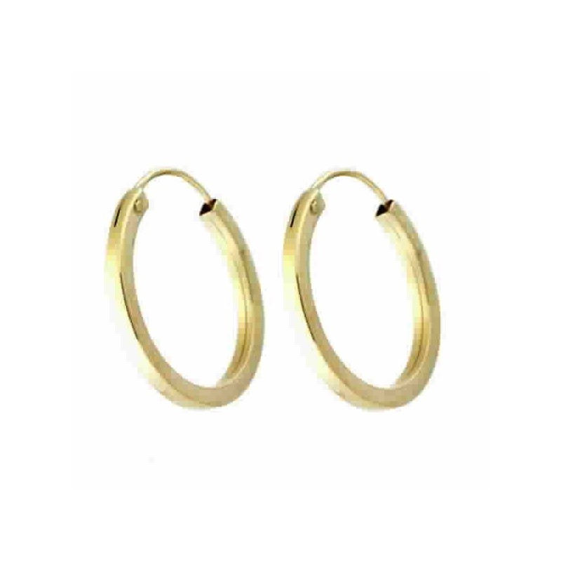 Pendientes aro oro 18k [27-9481-16-p]