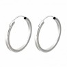 Pendientes aro oro blanco oro 18k [27-9481-18b-p]