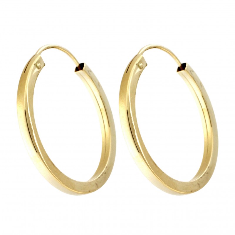 Pendientes aro oro 18k [27-9481-18-p]