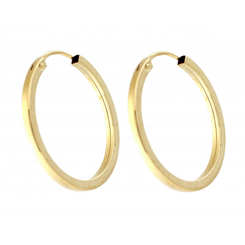 Pendientes aro oro 18k [27-9481-20-p]