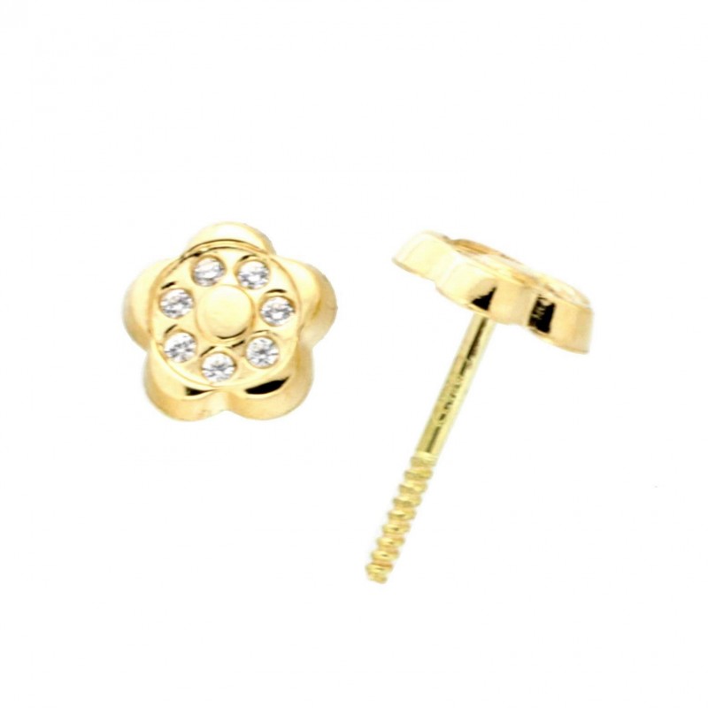 Pendientes oro amarillo 18K [27-9626-2-P]