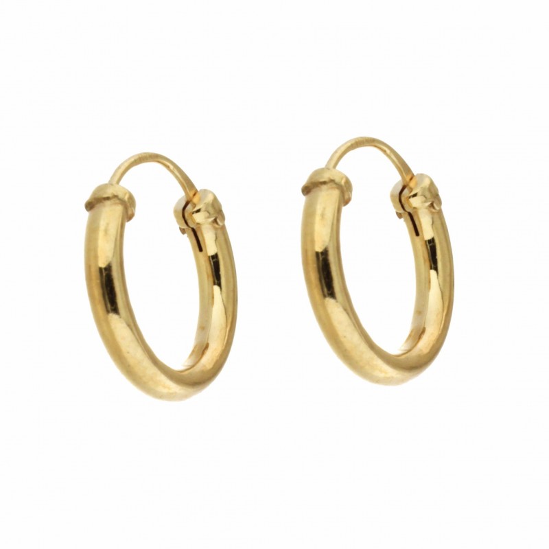 Pendientes aro oro 18k [27-9980-12-p]