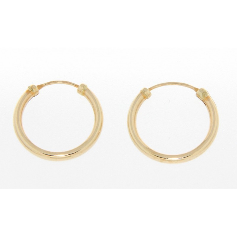 Pendientes aro oro 18k [27-9980-18-p]