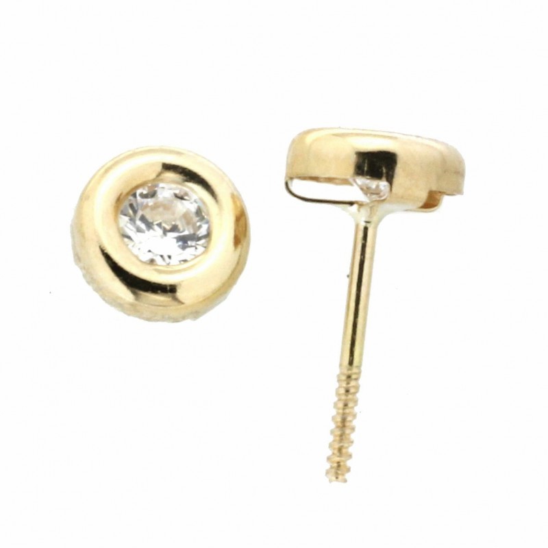 Pendientes oro amarillo 18K [27-999-3-P]