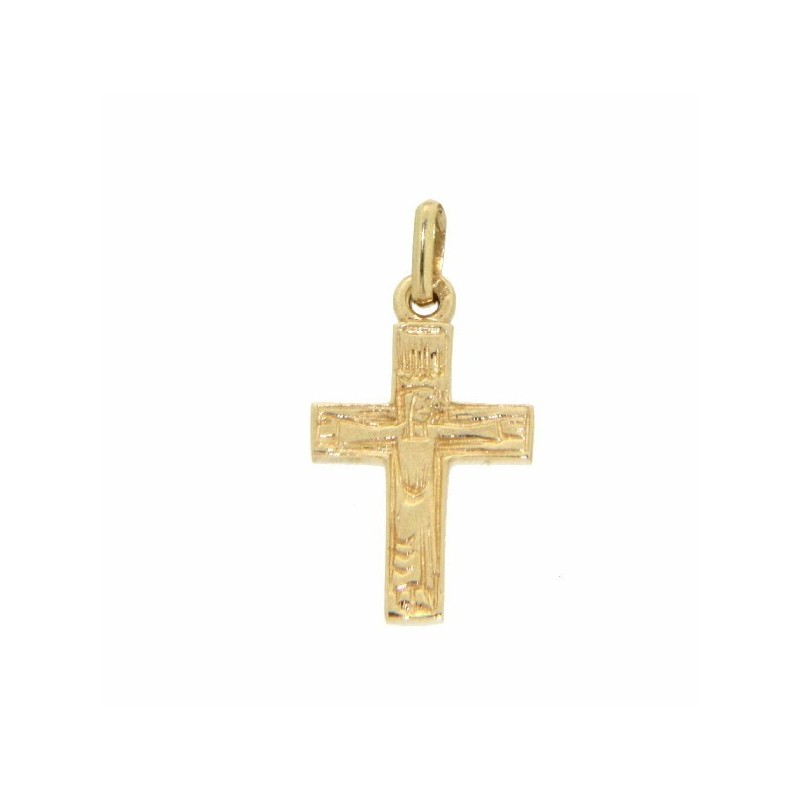Cruz oro de 18k [2-cr-75]