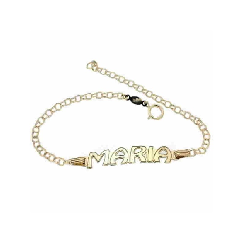 Pulsera nombre oro 18k [2-maria-pu]