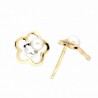 Pendientes perla Oro 18K [30-25938-P]