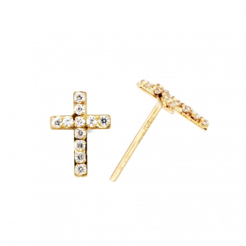 Pendientes oro amarillo 18K [35-8404-P]