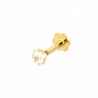 Piercing circonita oro 18 quilates [88-3253]