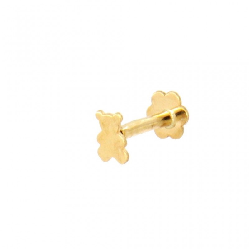 Piercing osito oro 18 quilates [88-3270]
